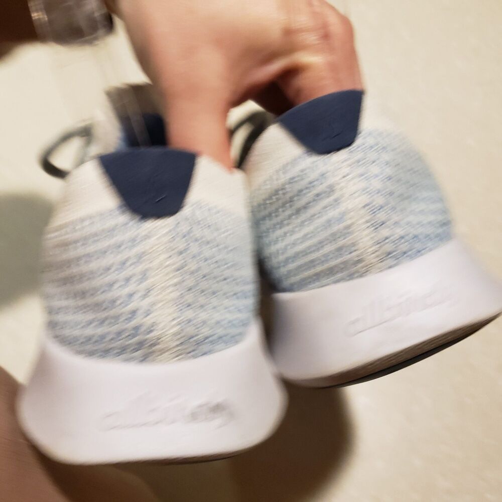 Allbirds Tree Dasher 2 Blizzard Gray Lace Up Comfort Shoes Sneaker Women's 7 - Picture 5 of 8